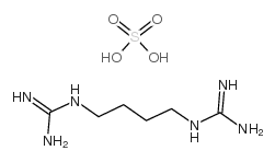 Arcaine sulfate Structure