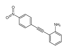 2-[2-(4-nitrophenyl)ethynyl]aniline Structure