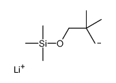 lithium,(2-methanidyl-2-methylpropoxy)-trimethylsilane Structure