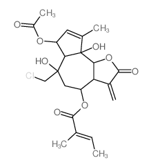 Eupachlorin acetate Structure