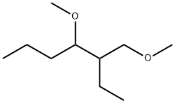 4-Methoxy-3-(methoxymethyl)heptane结构式