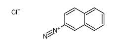 naphthalene-2-diazonium,chloride结构式