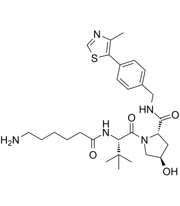 (S,R,S)-AHPC-C5-NH2 Structure