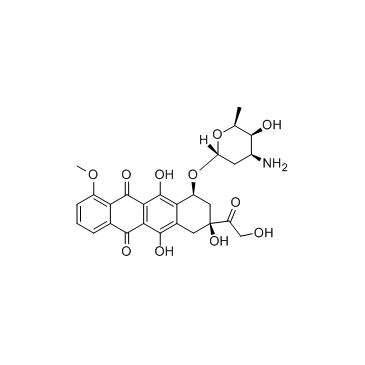 阿霉素结构式