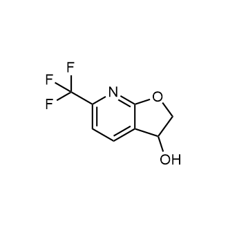 6-(三氟甲基)-2,3-二氢呋喃[2,3-b]吡啶-3-醇结构式