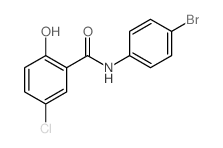 Benzamide,N-(4-bromophenyl)-5-chloro-2-hydroxy-结构式