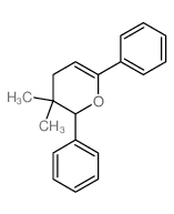 2H-Pyran,3,4-dihydro-3,3-dimethyl-2,6-diphenyl- picture