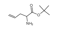 tert-butyl α-allylglycinate Structure