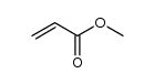 丙烯酸甲酯结构式