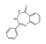 5H-1,3,4-Benzotriazepin-5-one,3,4-dihydro-2-phenyl- structure