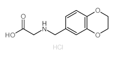 Glycine,N-(1,4-benzodioxan-6-ylmethyl)-, hydrochloride (8CI)图片