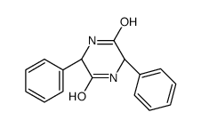 (3R,6R)-3,6-diphenylpiperazine-2,5-dione Structure