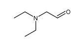 diethylamino-acetaldehyde Structure