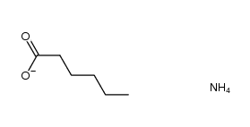 ammonium n-capronate Structure