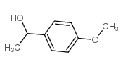 1-(4-Methoxyphenyl)ethanol Structure