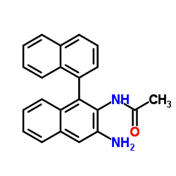 N-(3-Amino-1,1'-binaphthalen-2-yl)acetamide Structure