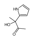 3-hydroxy-3-(1H-pyrrol-2-yl)butan-2-one Structure