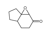 hexahydroindeno[3a,4-b]oxiren-2(1aH)one Structure