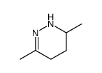 3,6-dimethyl-1,4,5,6-tetrahydro-pyridazine结构式