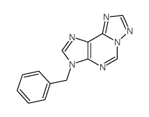 3-benzyl-[1,2,4]triazolo[5,1-f]purine Structure