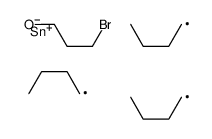 3-bromopropoxy(tributyl)stannane结构式