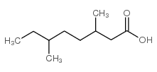 3,6-二甲基辛酸结构式