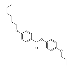 (4-propoxyphenyl) 4-hexoxybenzoate Structure