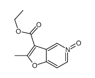 ethyl 2-methyl-5-oxidofuro[3,2-c]pyridin-5-ium-3-carboxylate Structure