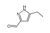 3-ETHYL-1H-PYRAZOLE-5-CARBALDEHYDE Structure