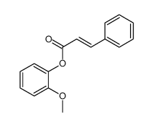 2-methoxyphenyl cinnamate Structure