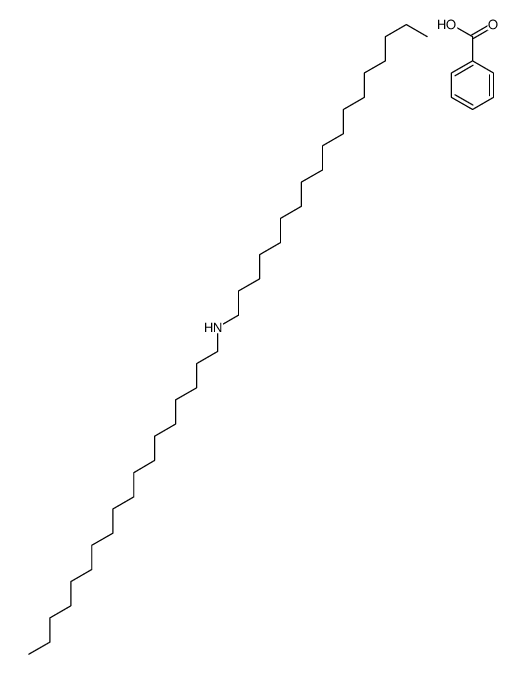 benzoic acid,N-octadecyloctadecan-1-amine Structure