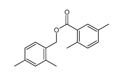 2,5-Dimethylbenzoic acid (2,4-dimethylphenyl)methyl ester picture