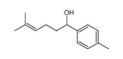 5-methyl-1-(p-tolyl)hex-4-en-1-ol Structure