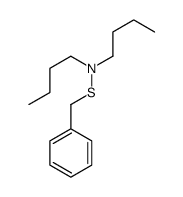 N-benzylsulfanyl-N-butylbutan-1-amine结构式