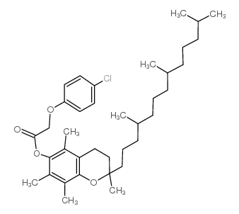 托可芬酯结构式