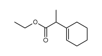 2-cyclohex-1-enyl-propionic acid ethyl ester结构式