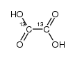 Oxalic acid-13C2 Structure