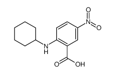 2-(cyclohexylamino)-5-nitrobenzoic acid图片