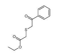 ethyl 2-phenacylsulfanylacetate Structure