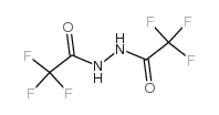 2,2,2-三氟-N'-(三氟乙酰基)乙酰肼结构式
