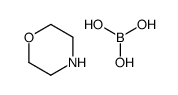 orthoboric acid, compound with morpholine Structure