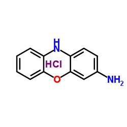 10H-Phenoxazin-3-amine hydrochloride (1:1) Structure