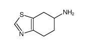 4,5,6,7-四氢苯并[d]噻唑-6-胺结构式