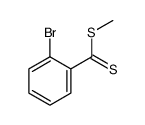 methyl 2-bromobenzenecarbodithioate结构式