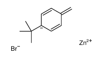 zinc,1-tert-butyl-4-methanidylbenzene,bromide Structure