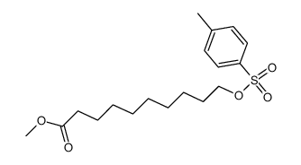 methyl 10-(tosyloxy)decanoate Structure