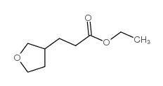 3-(Tetrahydrofuran-3-yl)propionic acid ethyl ester structure