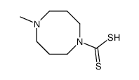 5-methyl-1,5-diazocane-1-carbodithioic acid Structure