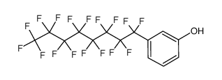 3-perfluorooctylphenol Structure