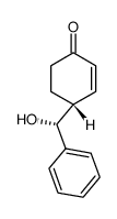 (+)-(R)-4-((R)-hydroxy(phenyl)methyl)-2-cyclohexen-1-one Structure